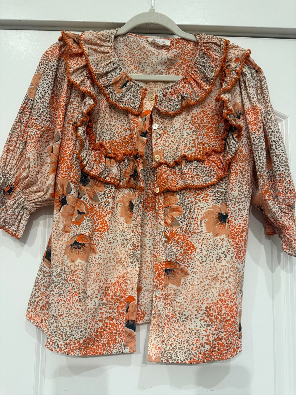 Chasing unicorns delta blouse